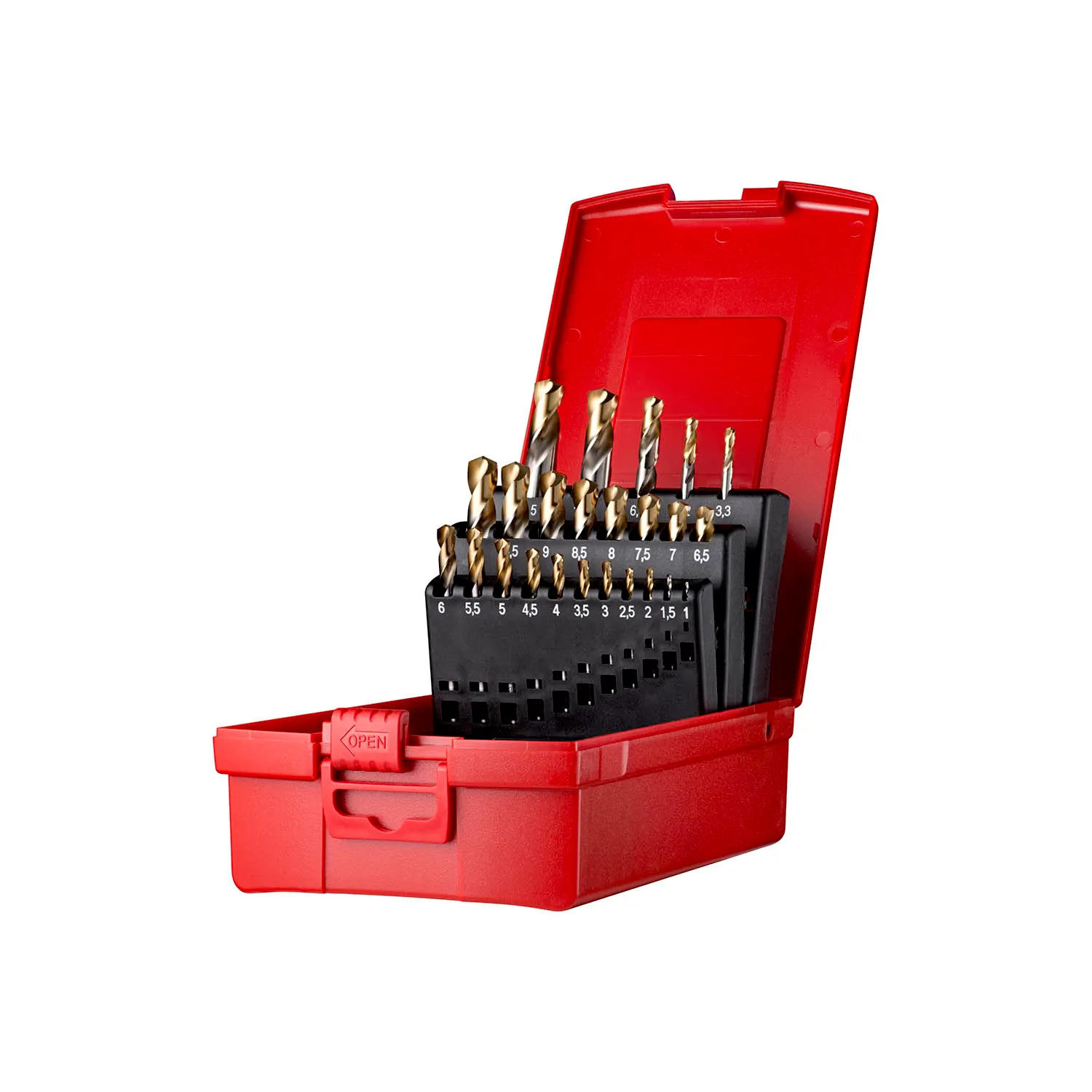 [A088200S] A088 HSS Extra korte spiraalboor in set