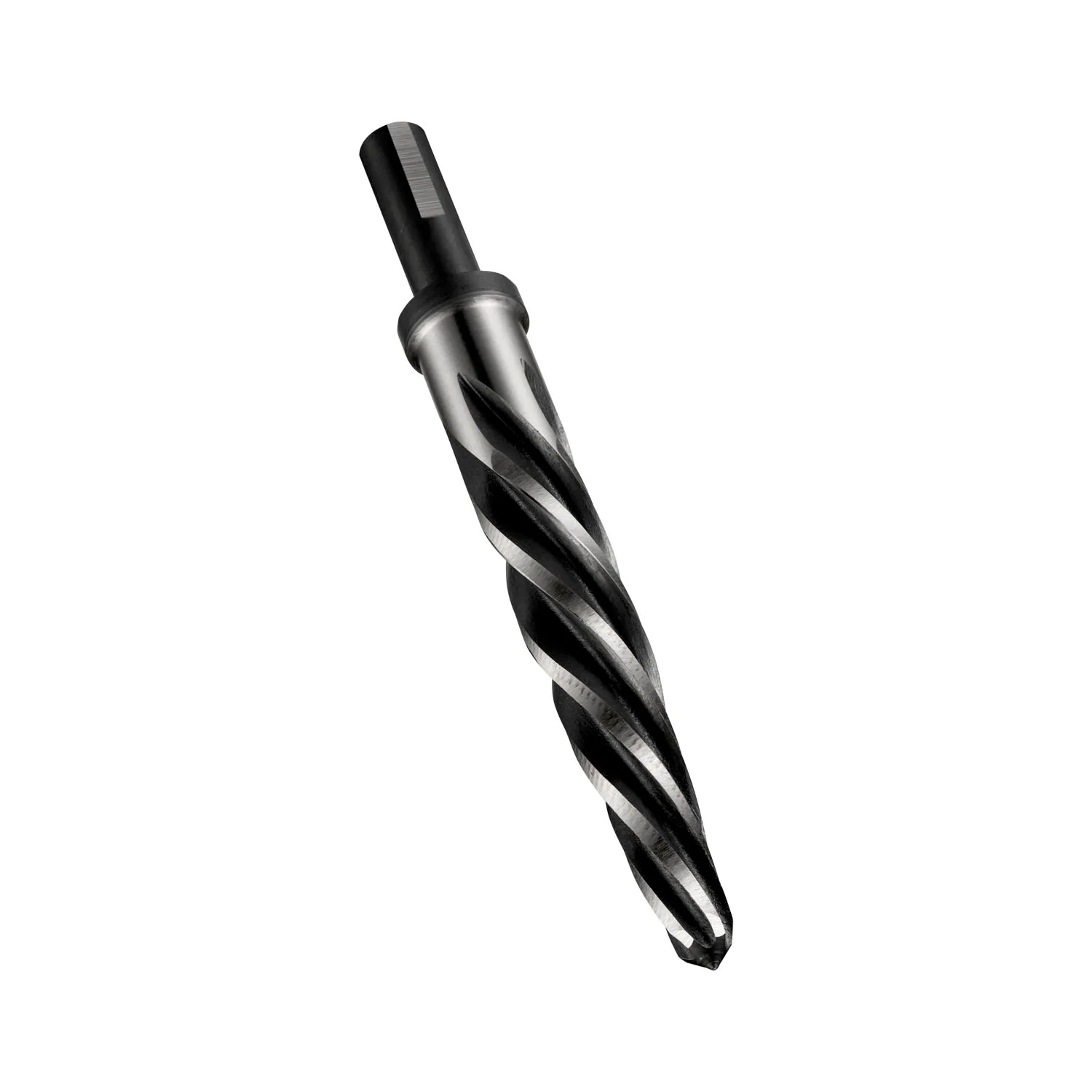 [B1223/8] B122 Alésoir à main en HSS à queue réduite, avec traitement vapeur et finition bronze (3/8")
