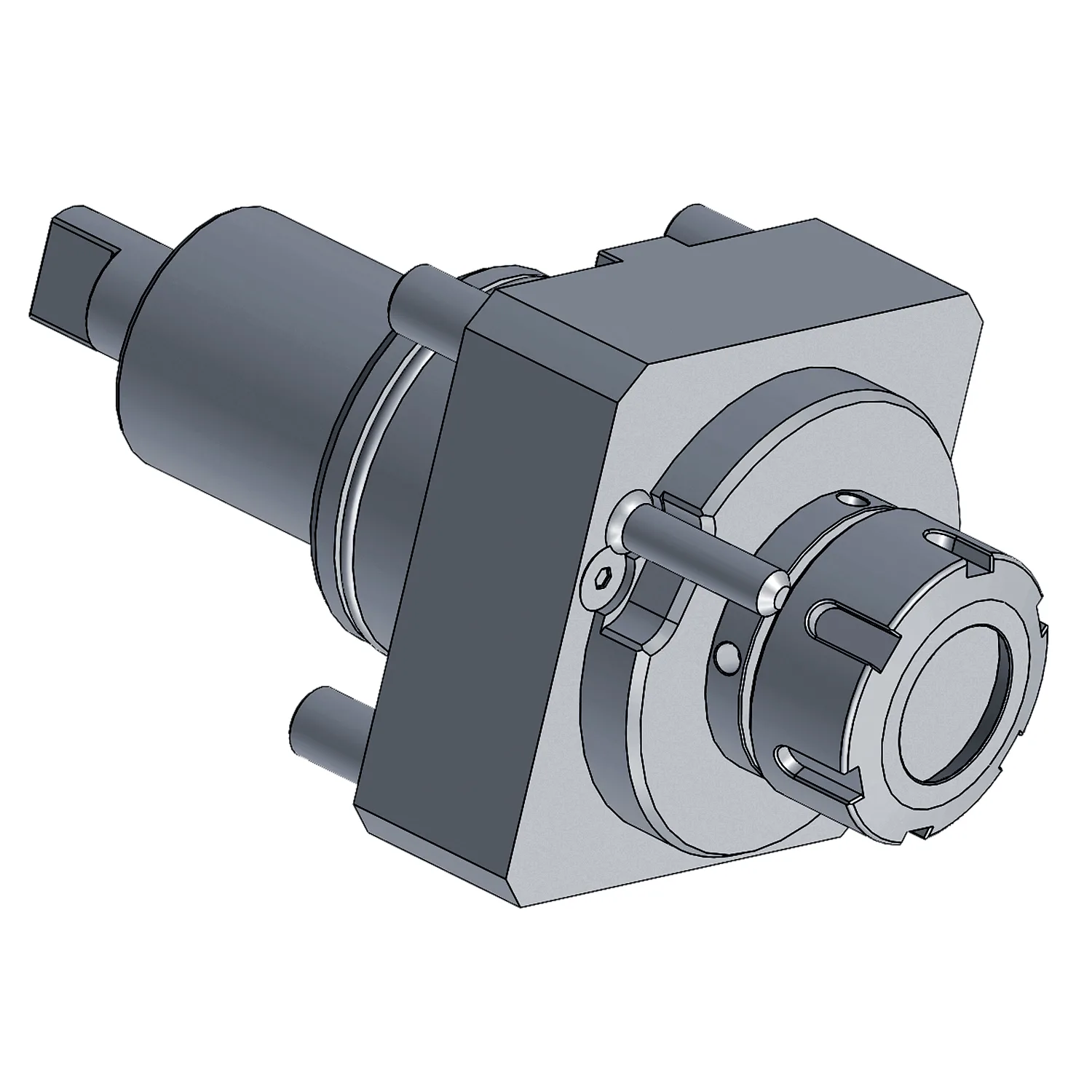 BMT65-AH HAAS BMT 65 - Axial Bohr- und Fräskopf für externe Kühlung