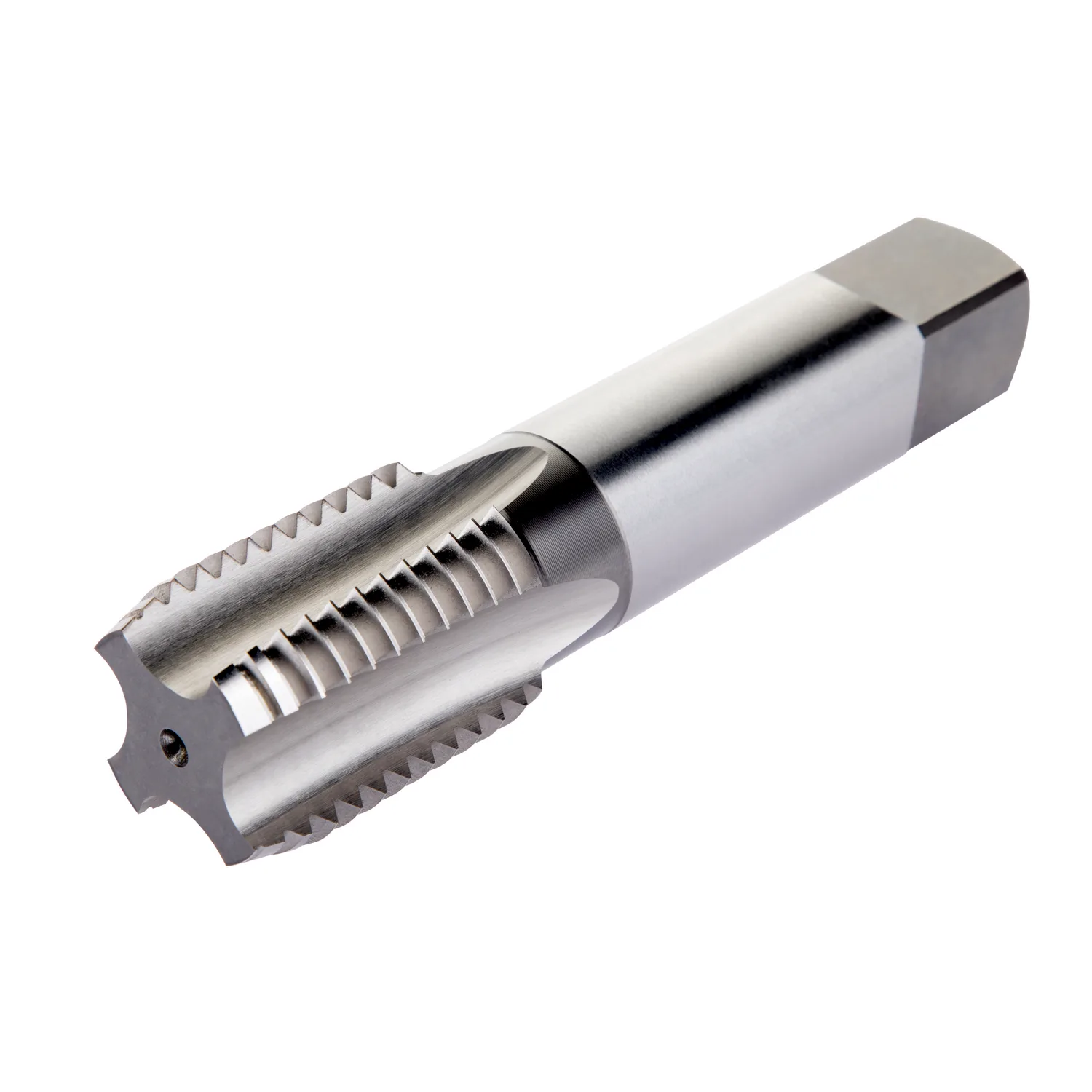 [E0711.1/4NO3] E071NO3(UNF) HSS UNF Handtap met rechte spaangroeven (E0711.1/4NO3)