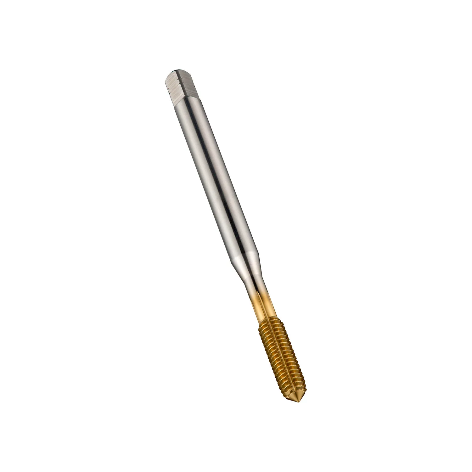 [E294M3] E294 HSS-E Thread Forming TiN Coated Tap, Oil-Grooves, Metric, DIN Standard (3)