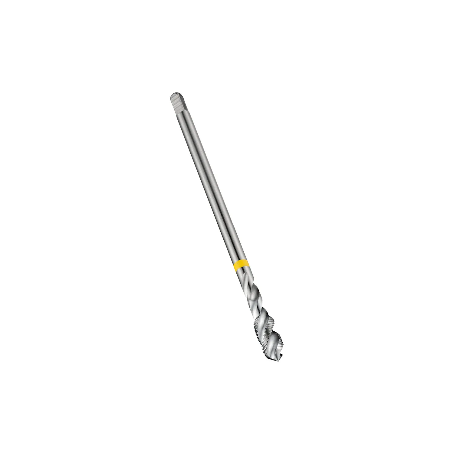 [E300M10X1.0] E300 HSS-E PM MF Machinetap met gespiraliseerde spaangroeven 40°, Geelring Shark (M10X1.0)