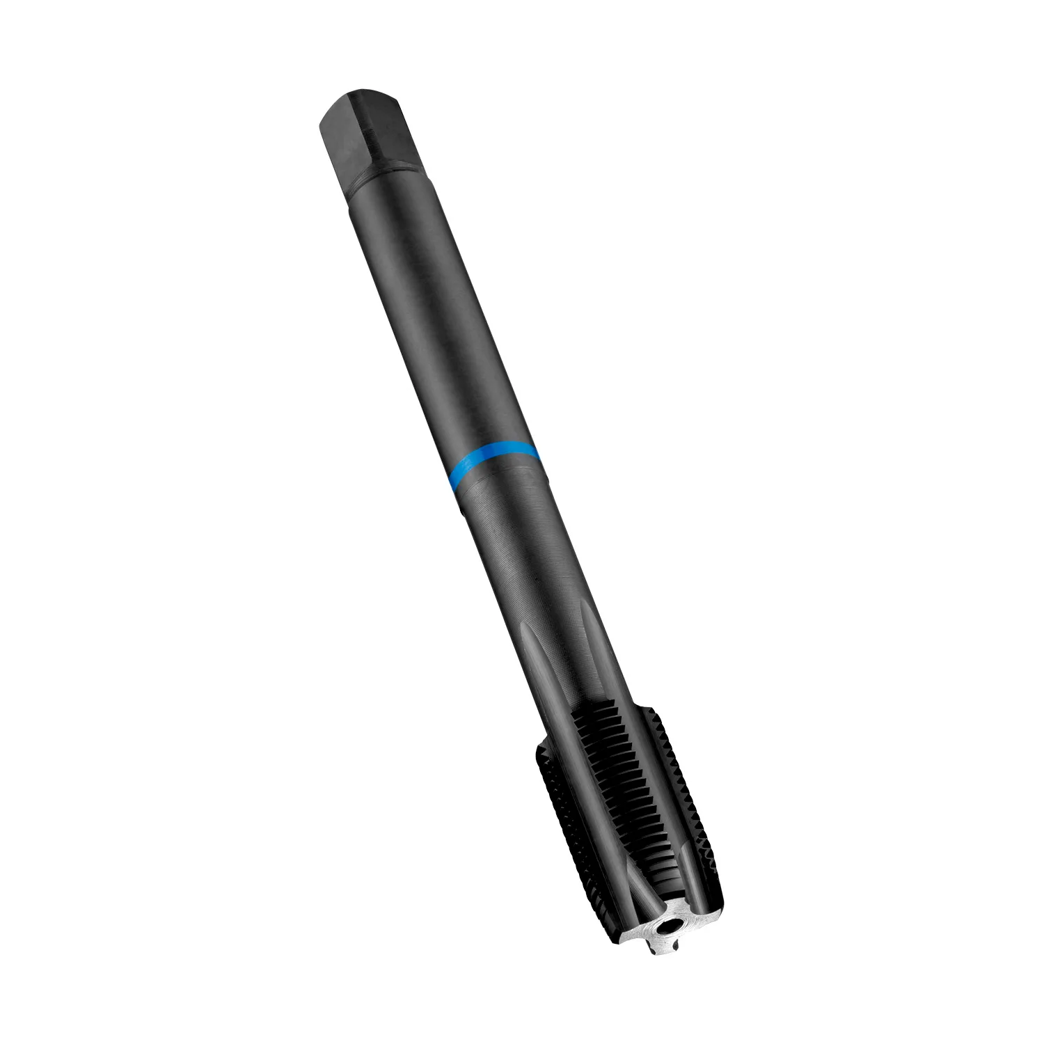 [E384M10X1.0] E384 Blue SHARK Spiral Point Metric-Fine Machine Tap, DIN Standard (M10X1.0)