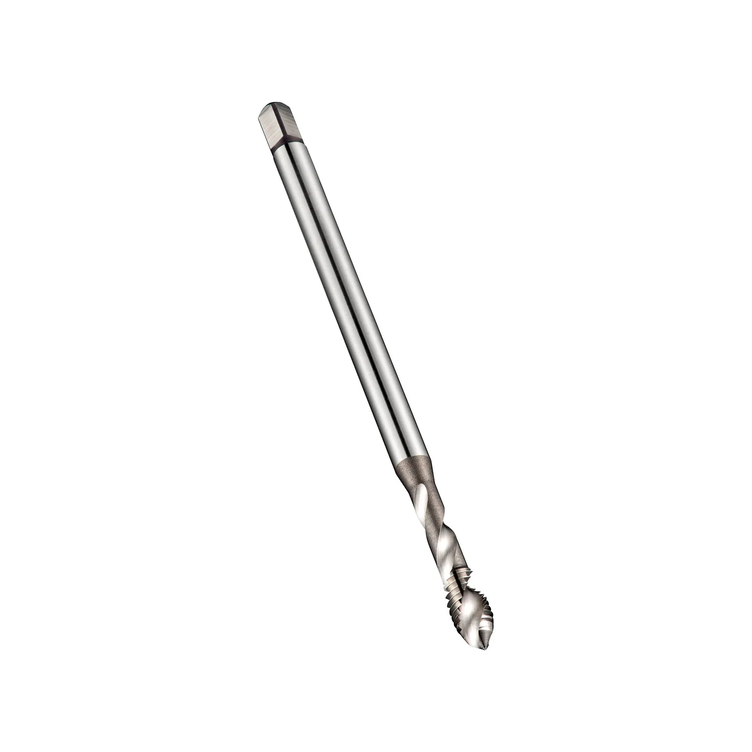 [E605M3] E605 Taraud machine HSS-E-PM série longue, goujure hélicoïdale à 40°, profil Métrique, norme ISO (3)