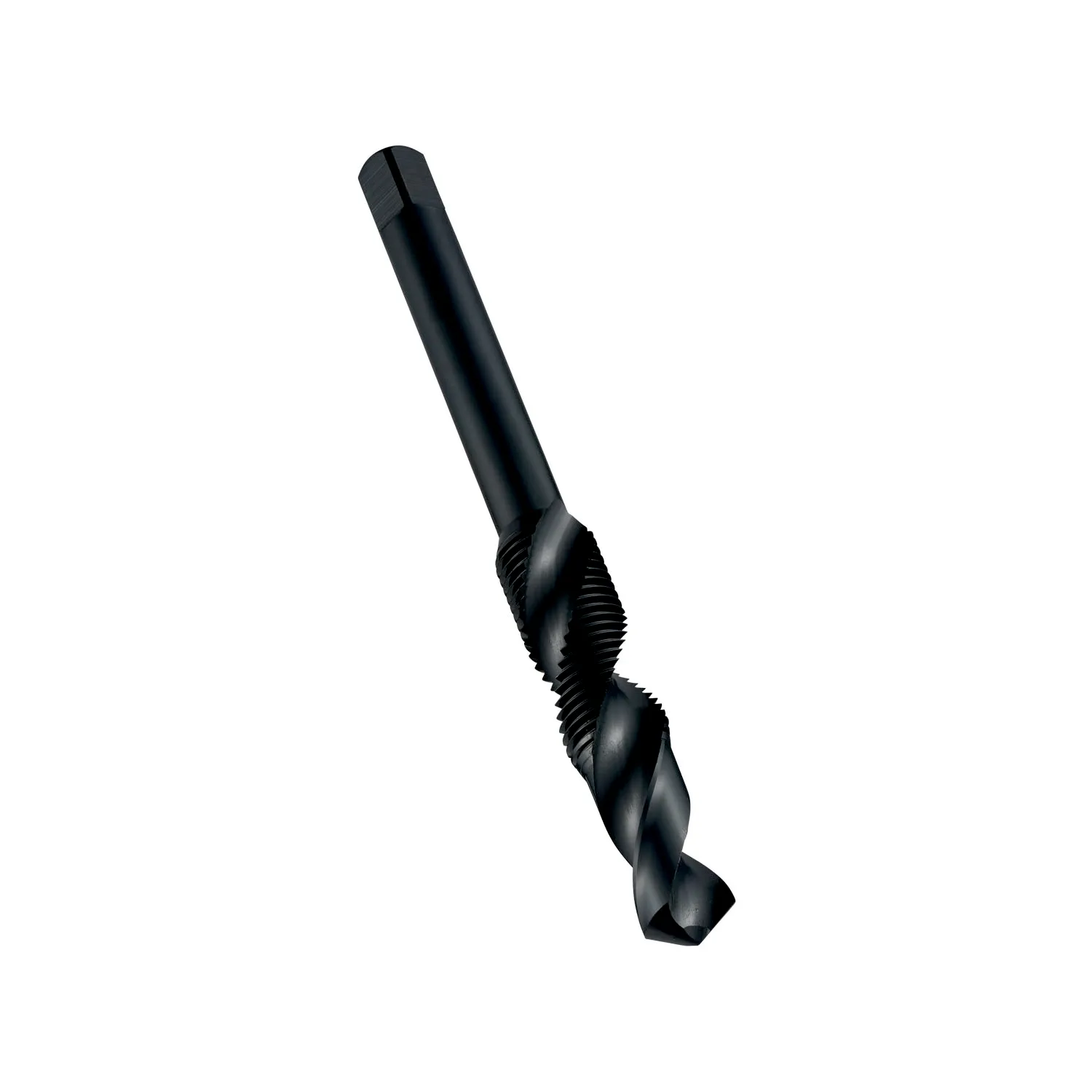 [E6548-36] E654 HSS Drill-Tap Combination Tool with 30° Spiral Flute, UNF, DIN Standard (8)