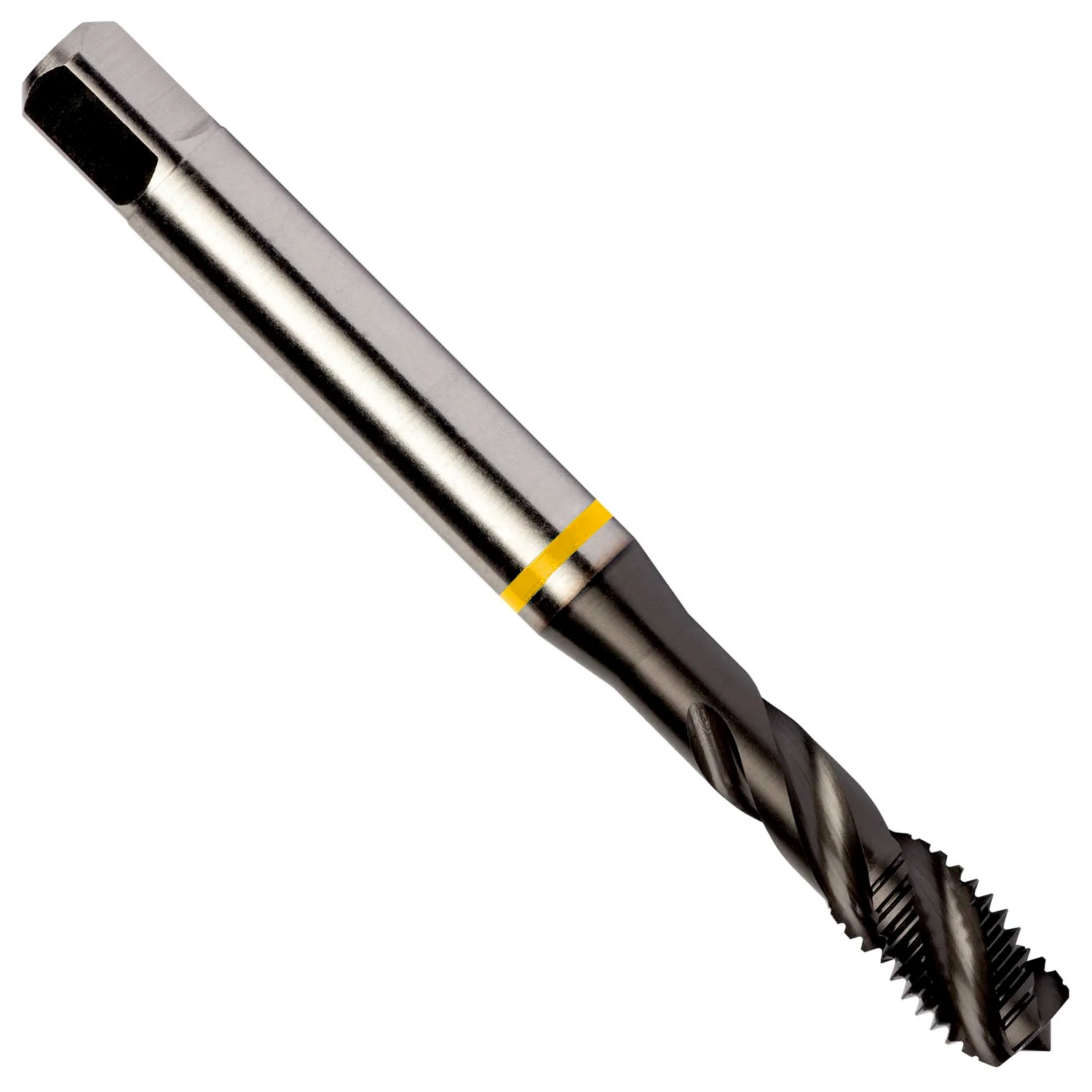 [E8084-40] E808 HSS-E PM UNC Machinetap met spiraalgroeven 40°, Yellow Shark (4)