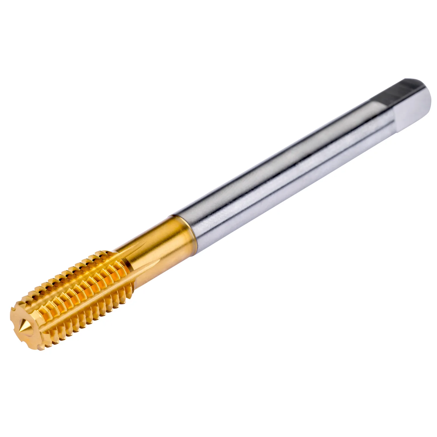 [E894UNC4X40] E894(UNC) HSS-E SHARK Forming Tap with Lube Grooves, UNC, DIN/ANSI Standard, TiN Coated (4)
