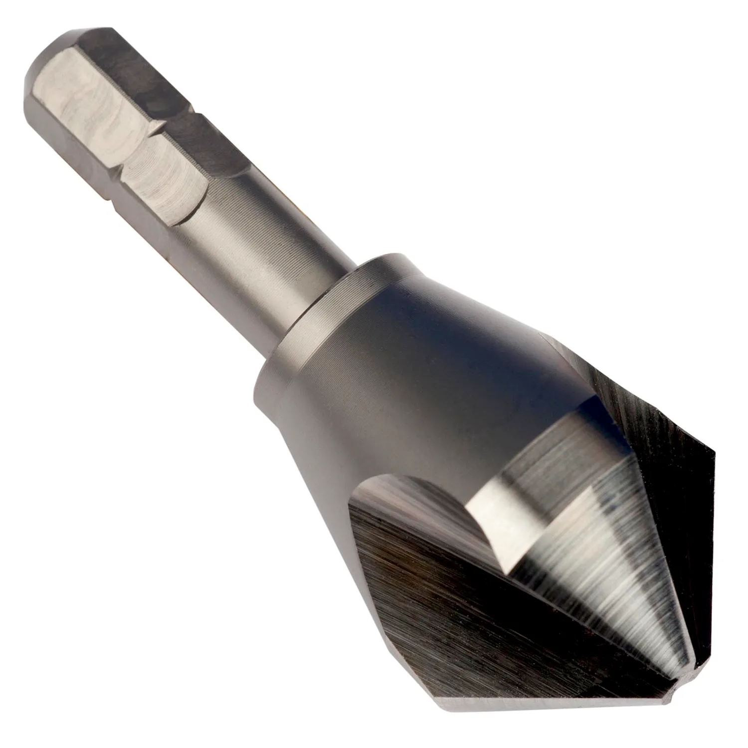 G107 HSS-E Verzinkboor met zeskant schacht - 90°