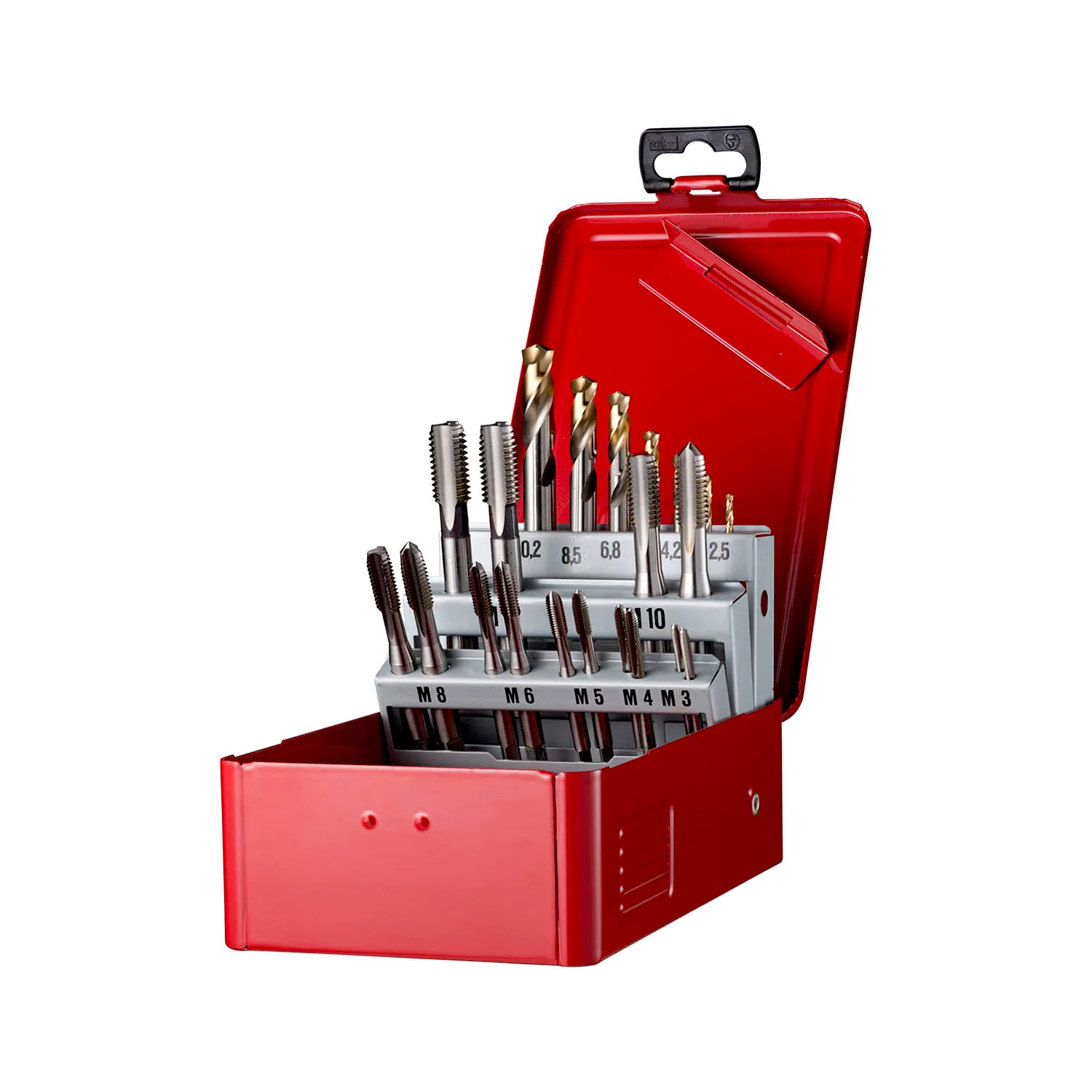 [L115100] L115 Set of E500 Taps and A002 or A022 Drills (100)