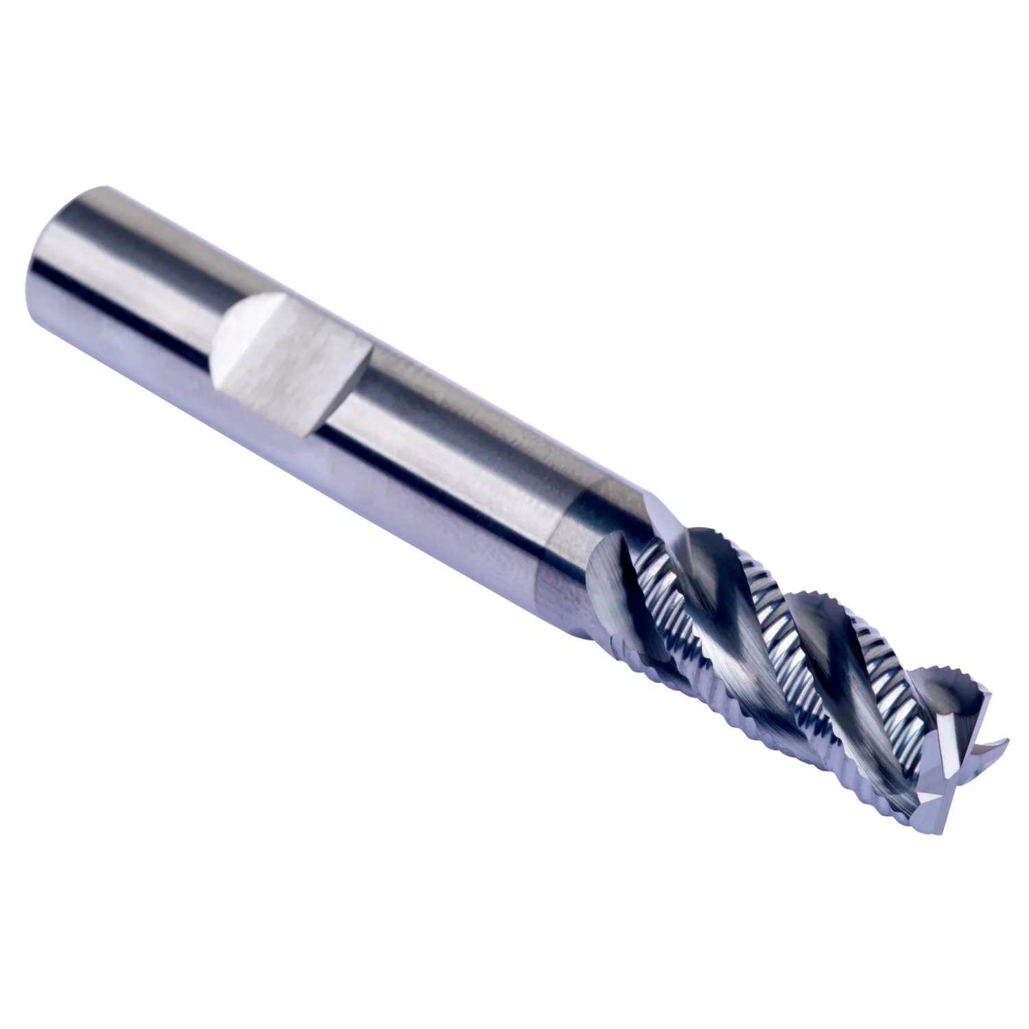 [S765HB6.0] S765HB Vierschneidiger Vollhartmetallfräser zum Schruppen, DIN 6535, HB-Schaft (6 mm)