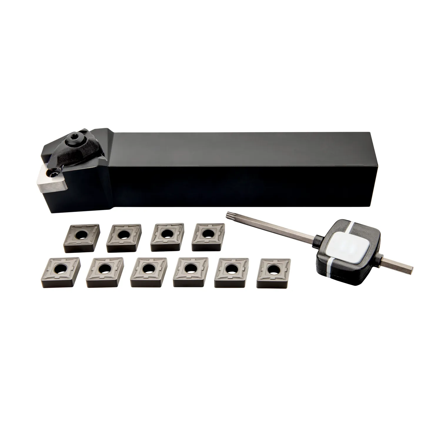 KIT DCLN(RL) EXT Kit met houders en wisselplaten voor buitendraaien
